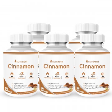 Nutripath Cinnamon Extract 20%- 5 Bottle 